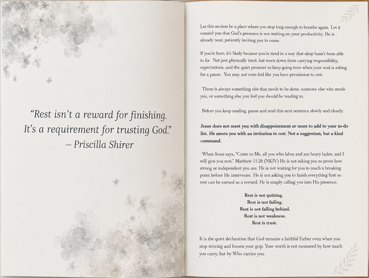 For God Alone My Soul Waits in Silence | Guided Journal