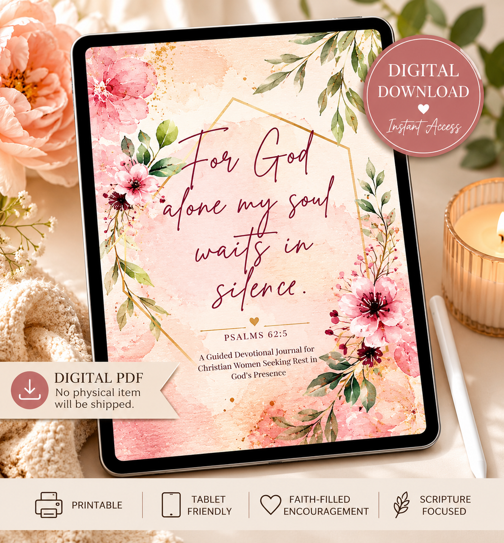 For God Alone My Soul Waits in Silence: Digital Guided Journal