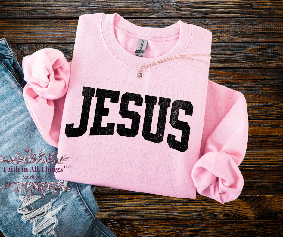 Jesus Distressed Vintage Christian T-Shirt