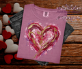 Painted Heart of Faith | Christian Valentine Tee or Sweatshirt