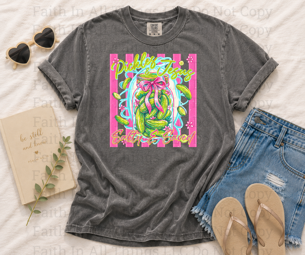 Pickles and Jesus | Softstyle Tee | Faith In All Things