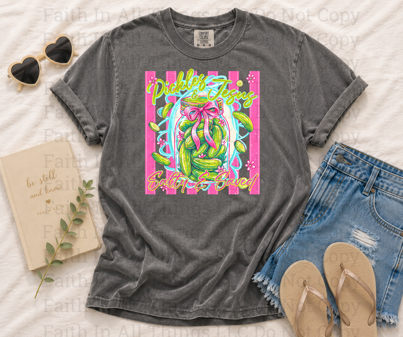 Pickles and Jesus | Softstyle Tee | Faith In All Things