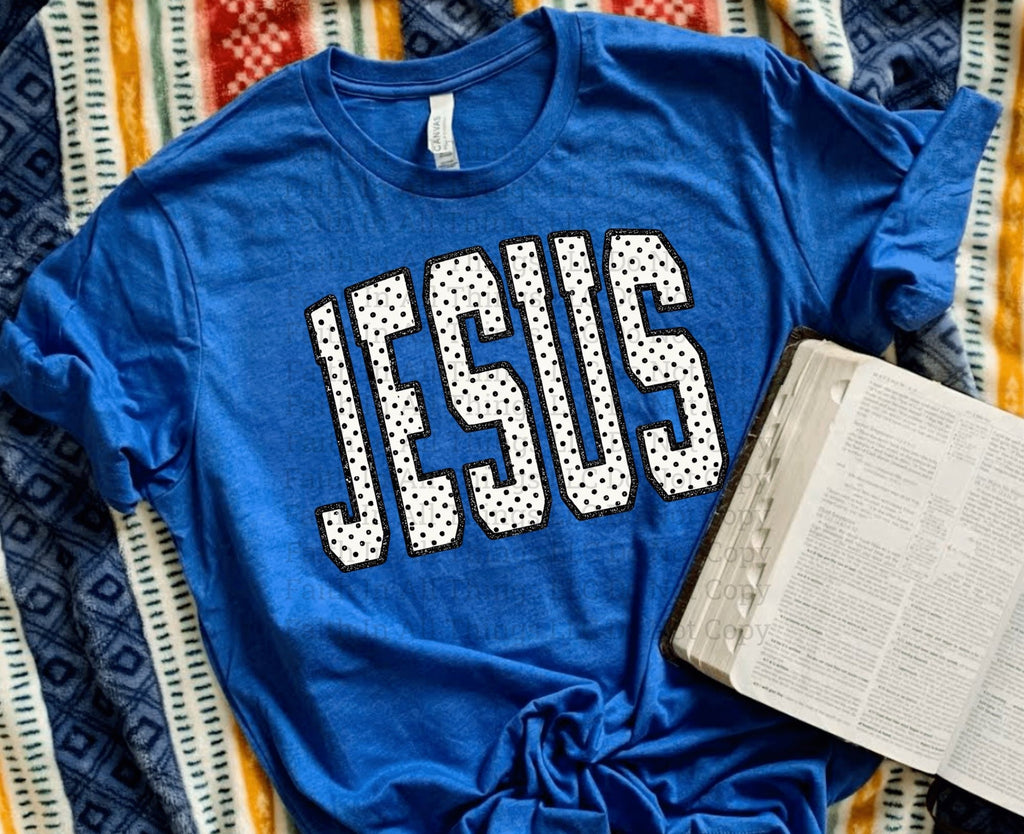 Polka Dot Jesus | Softstyle Tee | Faith In All Things