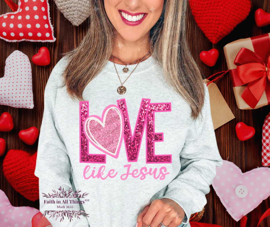 Love Like Jesus Christian T-Shirt